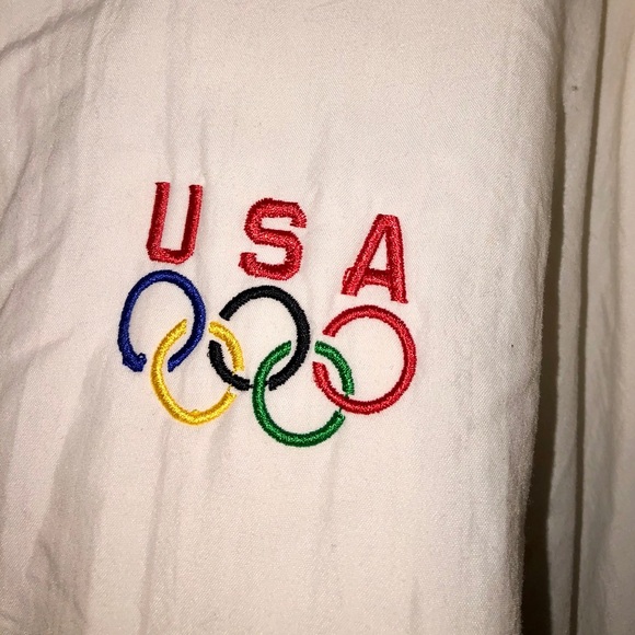USA Olympics 90’s VINTAGE Puffer jacket - Picture 3 of 8